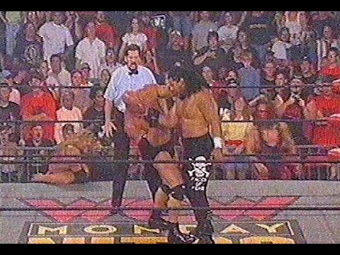Goldberg vs. Meng - Lumberjack Match  - WCW Nitro 10/08/1998