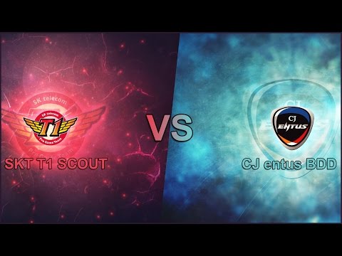 SKT T1 Scout vs CJ entus BDD / 스카웃 vs 비디디 / Scout vs BDD