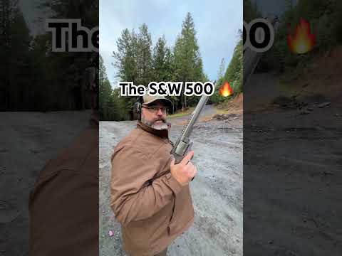 Grandpa got a new Smith & Wesson 500 🤠
