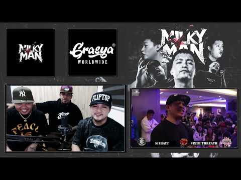 JONAS MILKY MAN x MHOT x LHIPKRAM : M ZHAYT VS SIXTH THREAT ( VIDEO REACTION )