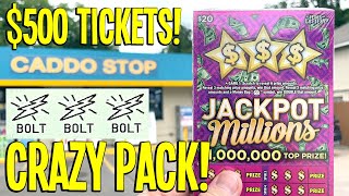 I spent $500 on a Full Pack of LOTTERY TICKETS!!