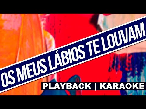 Os Meus Lábios Te Louvam - DANIEL LÜDTKE PLAYBACK | Instrumental