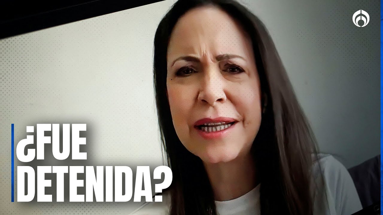 Reportan detención de María Corina Machado en Venezuela