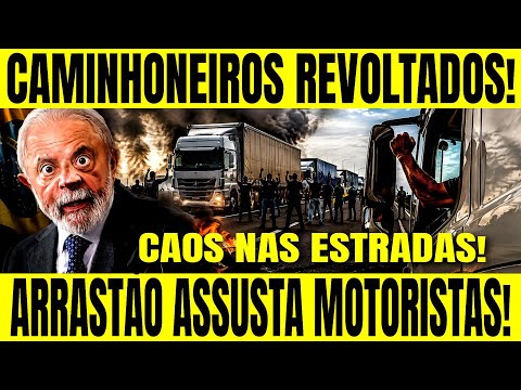 🚨🇧🇷 CAMINHONEIROS REVOLTADOS ARRASTÃO EM PRESIDENTE PRUDENTE SÃO PAULO