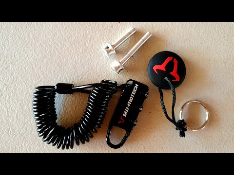 SW-Motech Anti-theft protection for PRO and EVO tank bag