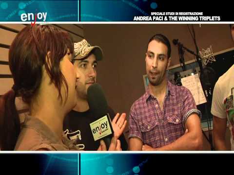 SPECIALE STUDI DI REGISTRAZIONE  THE WINNING TRIPLETS & ANDREA PACI