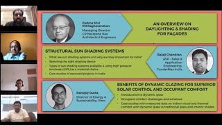 Webinar Session on Daylighting & Managing Glare