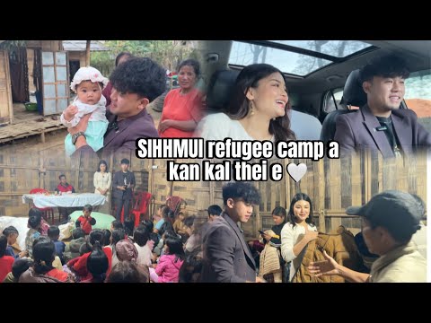 Aizawl-Sihhmui refugee camp ( Christmas gift giving day) ⛄️🤍