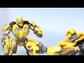 SFM BUMBLEBEE Vs BUMBLEBEE Vs SHATTER DROPKICK STOP MOTION ANIMATION