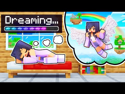 Aphmau - We Slept And Had DREAMS In Minecraft!