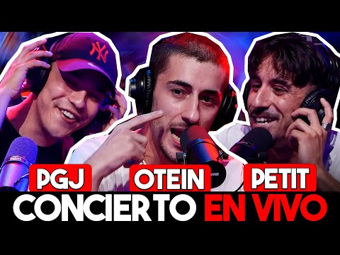 PGJ , Otein y Petit El Recorrido CONCIERTO EN VIVO en AC RADIO SHOW🚀
