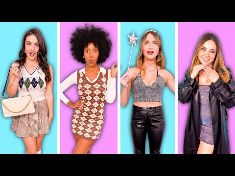 BFFs Surprise Each Other with Crazy Mystery Outfits!