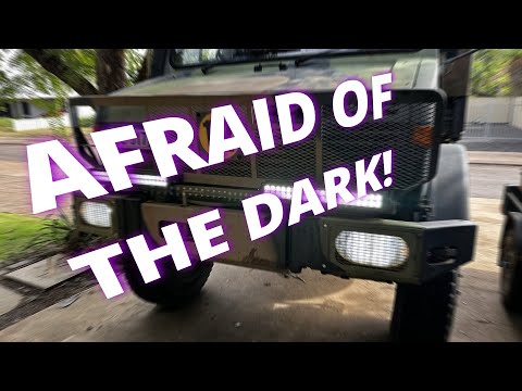 1984 Unimog U1700L - Spot Lights/Light Bars