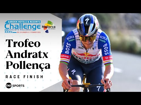 TOO DOMINANT 👏 | Men's Challenge Mallorca Trofeo Andratx Pollença Final KM's | TNT Sports Cycling