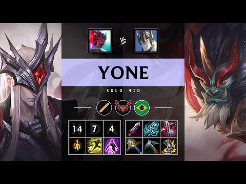 Yone Mid vs Galio - BR Grandmaster Patch 25.18