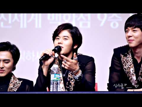 131012 제국의아이들 부산 팬싸인회 - 동준이의 콘서트