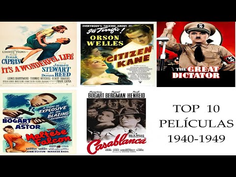 Top 10 de Películas 1940-1949