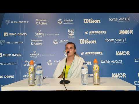 #OeirasLadiesOpen | Conferência de Imprensa de Clara Burel - Final