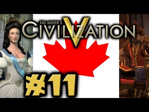 Civilization 5: Deity Twins Invade Canada #11