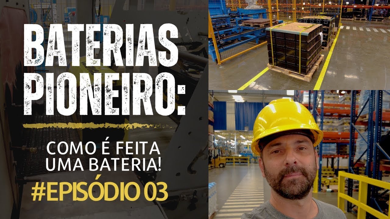 Sabe como nasce uma bateria automotiva?! A gente mostra mais um episódio AGORA! Dê o play e curta!
