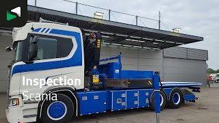 بيع شاحنة مسطحة Scania R580 R 6X2 Abschleppwagen Palfinger PK33002 EH Crane Winch Recov - صورة 4 | Autoline SD شاحنة مسطحة Scania R580 R 6X2 Abschleppwagen Palfinger PK33002 EH Crane Winch Recov | صورة 4 - Autoline