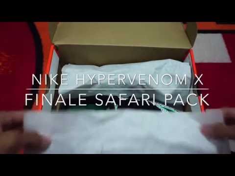UNBOXING: Nike Hypervenom X Finale Safari Pack | Gilangrv