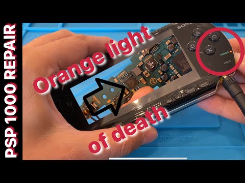 PSP 1000 REPAIR - Orange Light of Death 🔍: Fehlersuche und Reparaturversuch 🔧