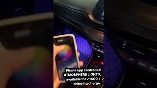 APP CONTROLLED Atmosphere lights available for all cars🔥