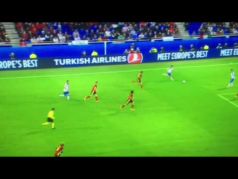 Belgium-Italy 0-2 EURO2016  Giaccherini Failed 13/06/2016 90"