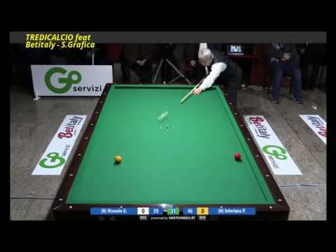 INFORTUNA vs MASCOLO - 2^ PROVA BILIARDO BTP 2016/17 CASERTA