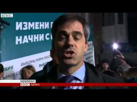 BBC News   Close race in vote for Moscow mayor