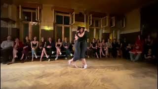 Video thumbnail for 2/4 Soledad Larretapia & Corina Herrera. Milonga Arlequín (Berlin) Noviembre 2021