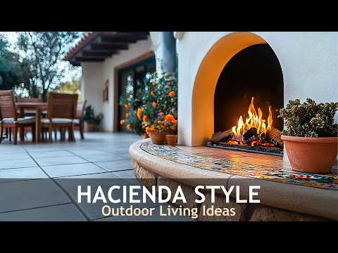 Cozy Hacienda Outdoor Living Ideas You'll Like