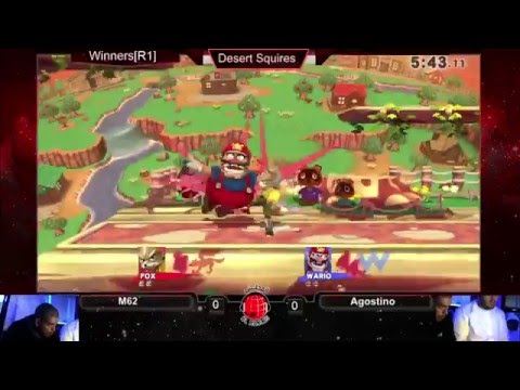 Desert Squires SSB4: Agostino (Wario) vs M62 (Fox) - WR1