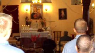 preview picture of video 'Kościół pw. Matki Boskiej Różańcowej w Skalinie pieśń przed mszą'