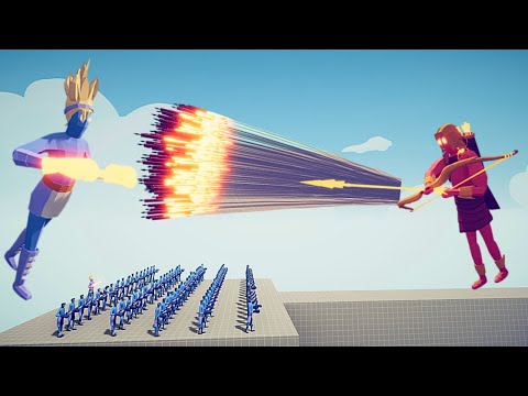 100X BOXER ARMY vs EVERY GOD - Totally Accurate Battle Simulator TABS