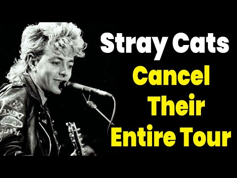 Brian Setzer’s “Serious Illness” Forces Cancellation of The Stray Cats’ Fall 2025 Tour