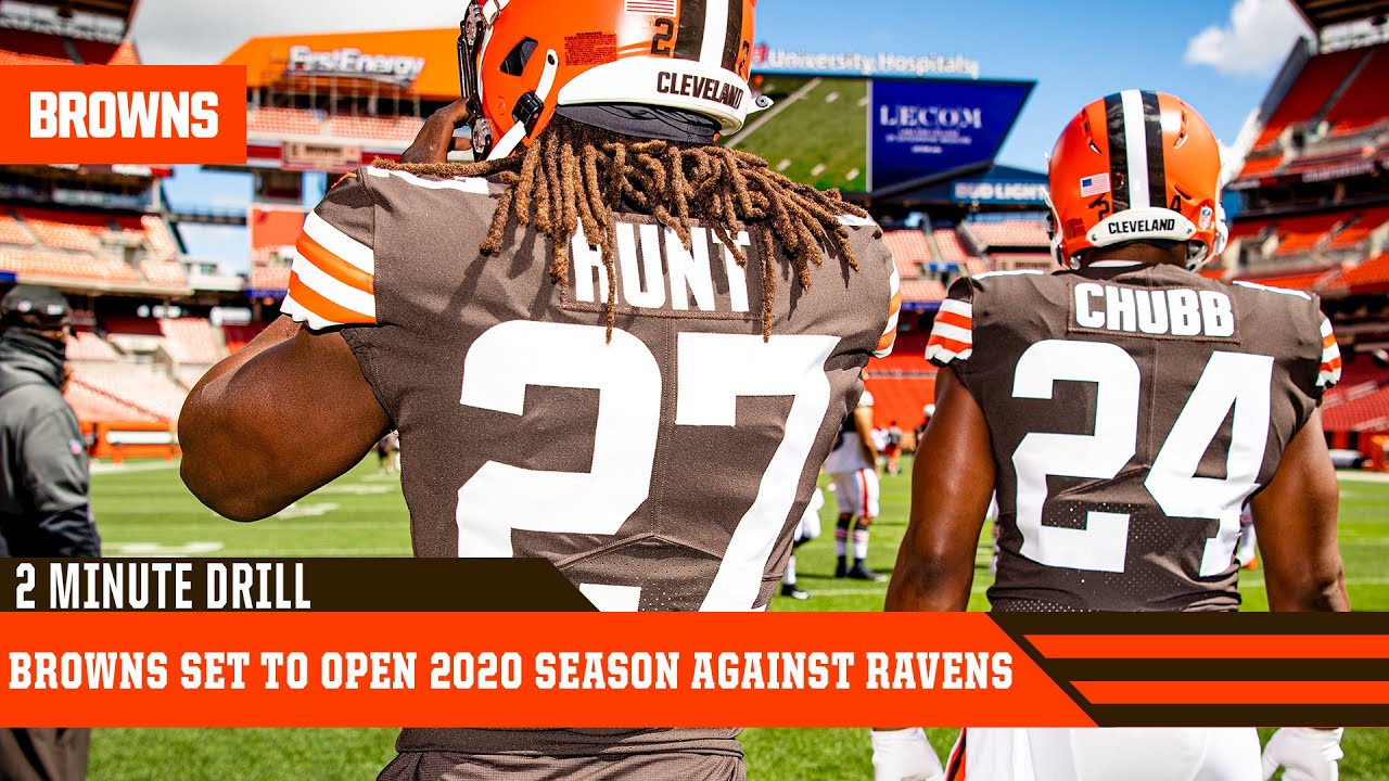 Browns Head to Baltimore to Open 2020 Season | 2 Minute Drill