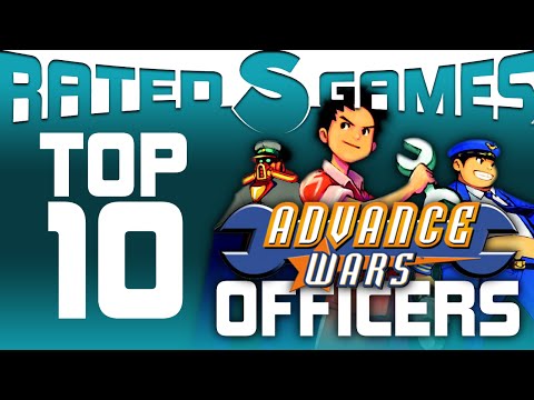 Top 10 Advance Wars Characters (ft. Scarfulhu) - Rated S Games