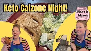 Turning Pantry Canned Goods Into Keto Calzones | Pizza Press Test | Make It March Finale