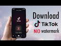How to Download TikTok Video Without Watermark in iPhone