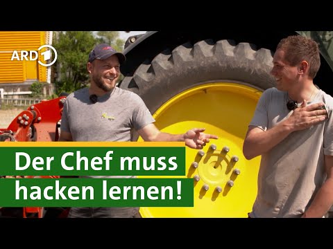 Soja hacken: Bauer Georg kämpft mit der Hightech-Hacke – Hofgeschichten #14 | Unser Land | BR