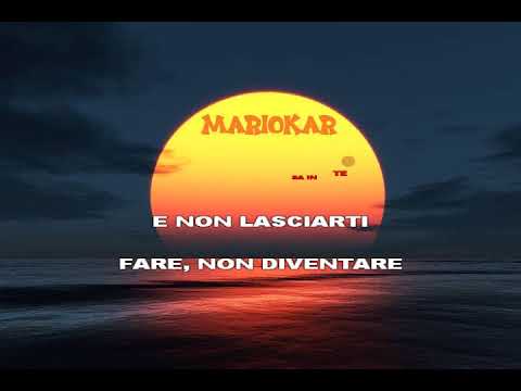 Renato Zero   Un uomo da bruciare karaoke