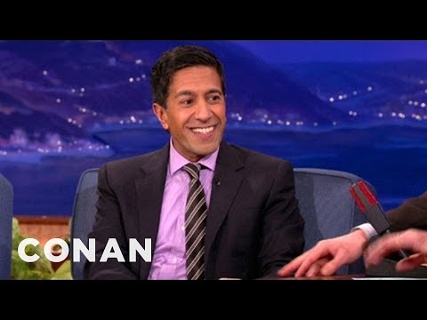 Dr. Sanjay Gupta Interview Pt. 1 01/30/13 | CONAN on TBS