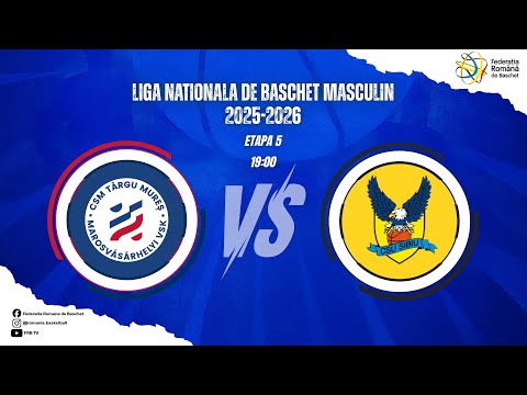 Liga Nationala de Baschet Masculin 25/26 -  CSM Târgu Mureș vs CSU Sibiu