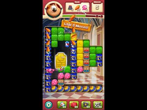 Toon Blast Level 8539 - NO BOOSTERS 🐻🐺🐱 | SKILLGAMING ✔️