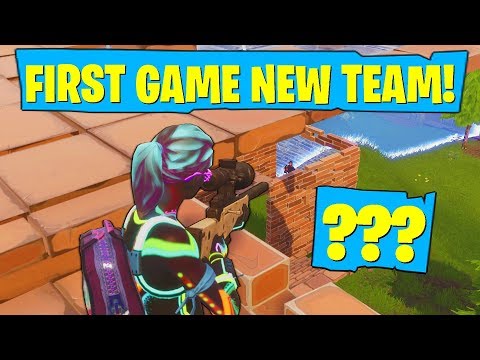 FIRST GAME IN MY NEW TEAM!!