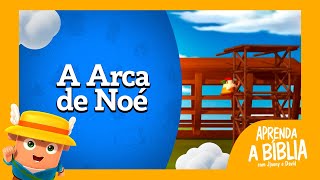 Aprenda a Bíblia – A Arca de Noé | Desenho Bíblico
