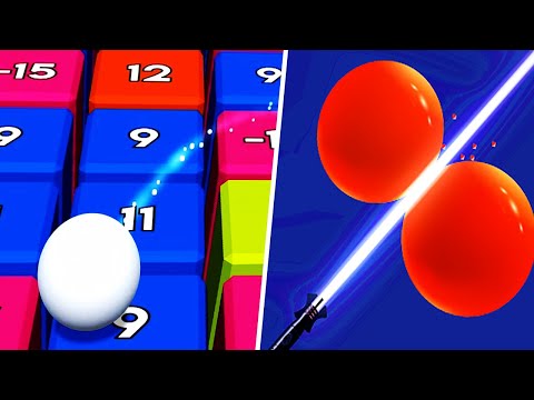 POINT HOP vs LASER BUBBLES 3D - Max Level Gameplay (Part 1)