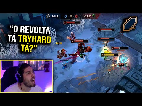 RAKIN JOGANDO O CLASH ARAM COM REVOLTA E GI